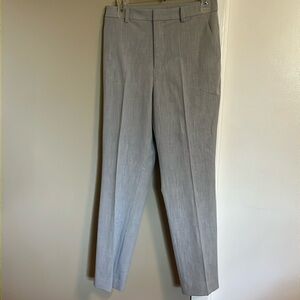 Uniqlo grey smart ankle pants